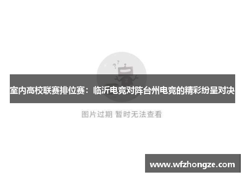 室内高校联赛排位赛：临沂电竞对阵台州电竞的精彩纷呈对决